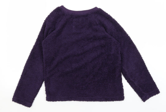 Womens UK Size 10 Debenhams Purple Pullover Jumper