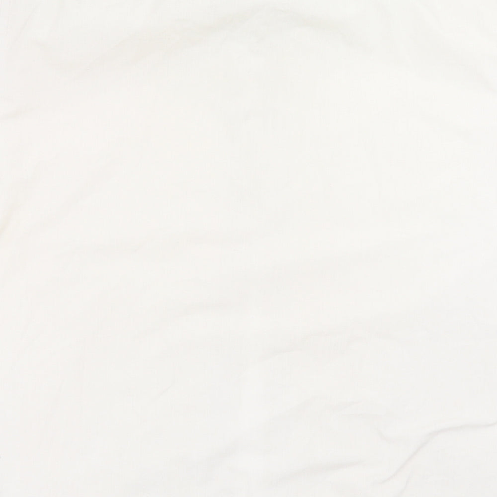 Taylor & Wright Mens Beige Button-Up Size 17.5