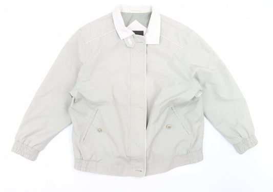 Womens UK Size 16 BHS Green Jacket