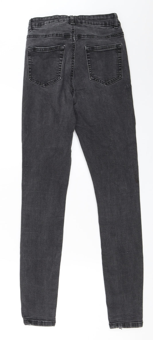 Primark Womens Black Skinny Jeans Size 10 L29 in
