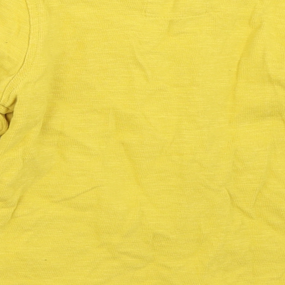 Mothercare Baby Yellow Basic T-Shirt Size 12-18 Months
