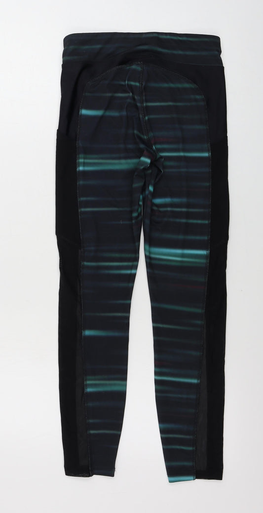 F&F Womens Black Jegging Leggings Size S L24 in