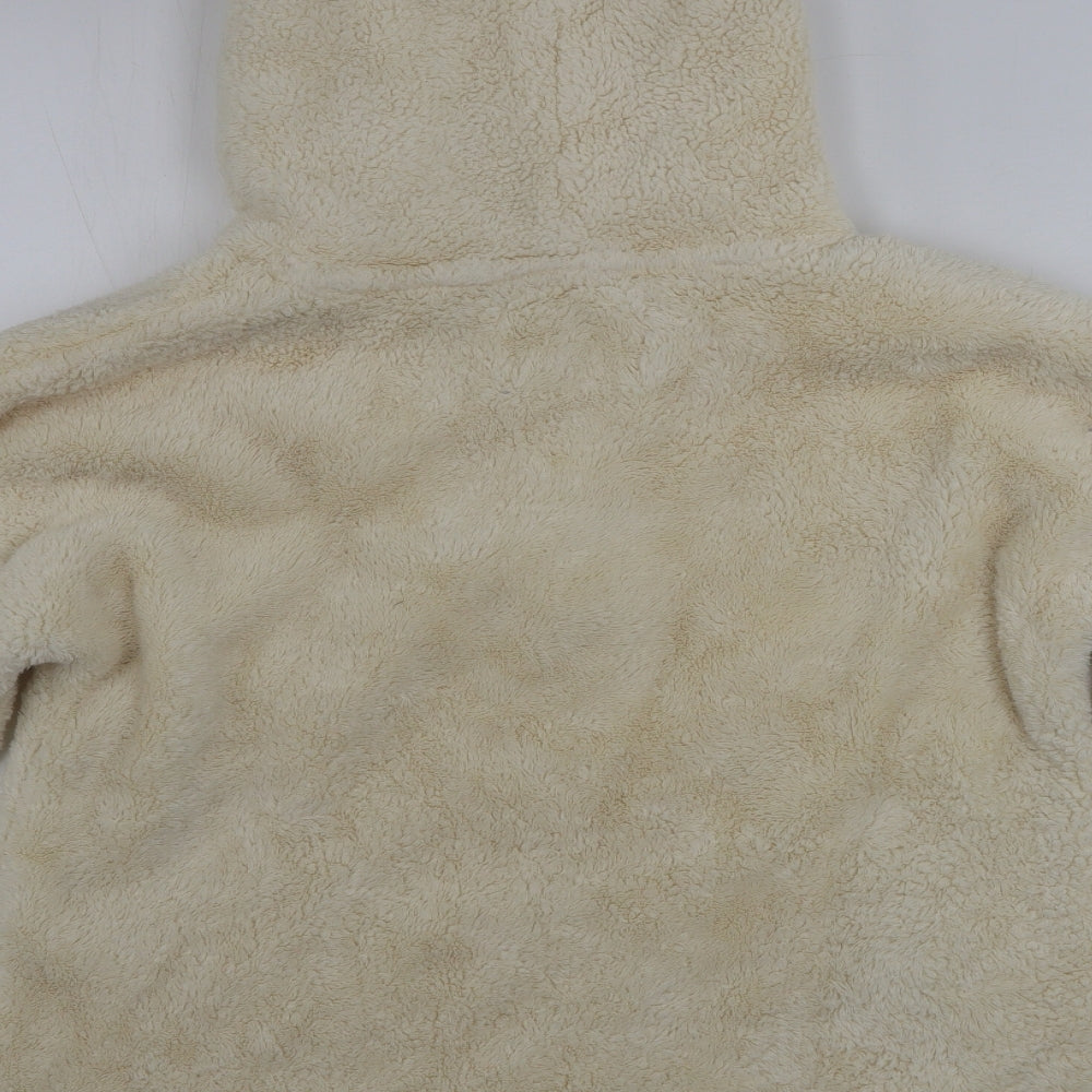 Nutmeg Womens Ivory Pullover Hoodie Size 10
