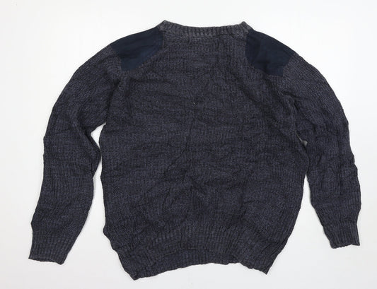 Matalan Mens Blue Pullover Jumper Size L