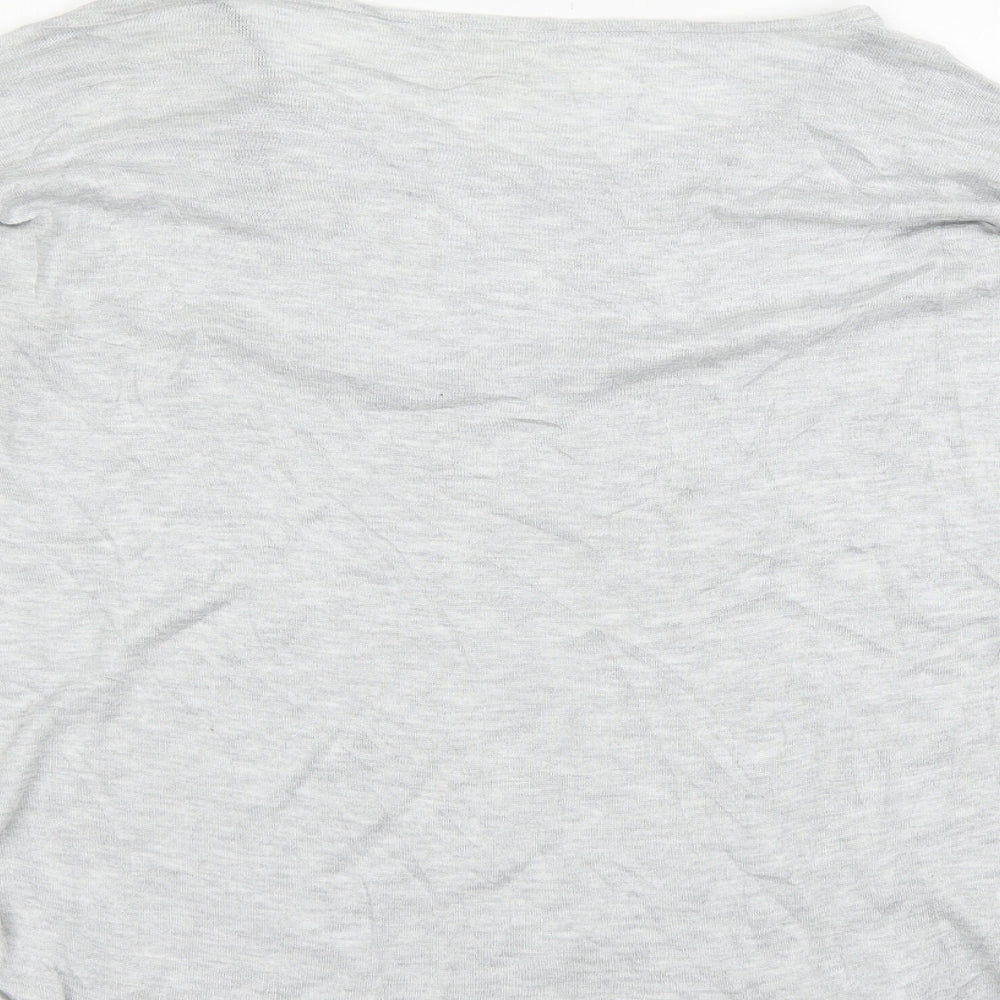 Womens UK Size M H&M Grey Pullover Jumper