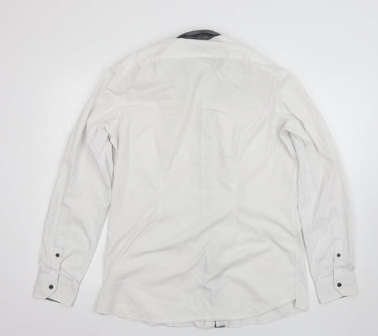 NEXT Mens White Button-Up Size 16