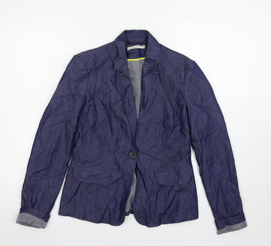 George Womens Blue Jacket Size 8