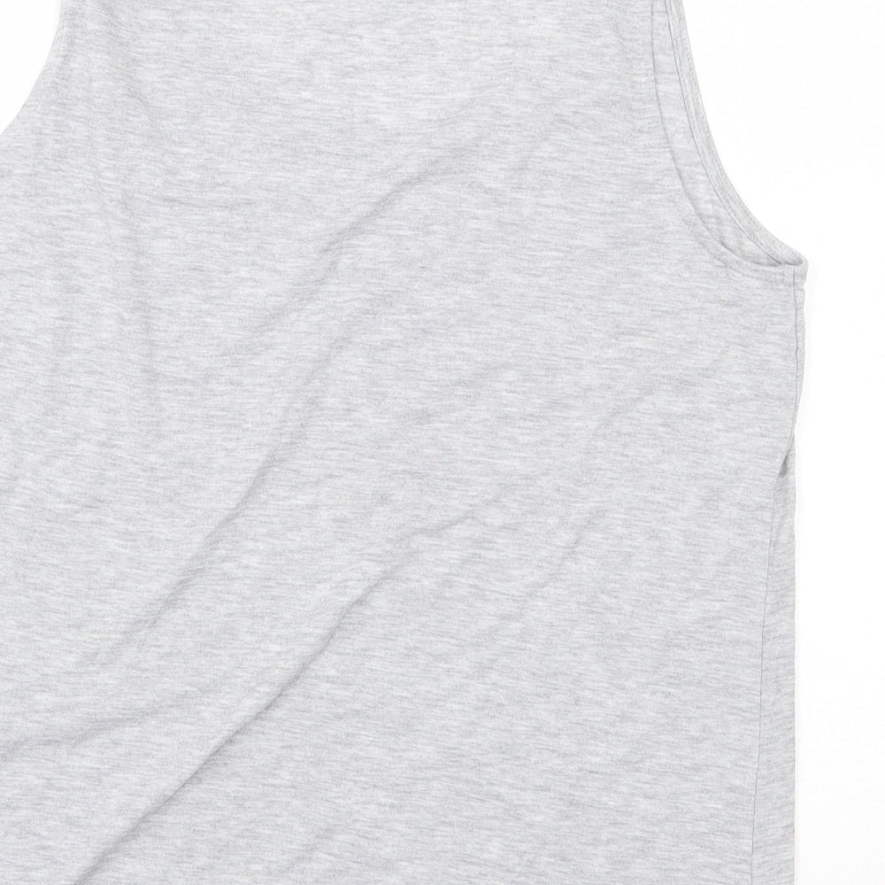 Marks and Spencer Womens Grey Basic Tank Size 12