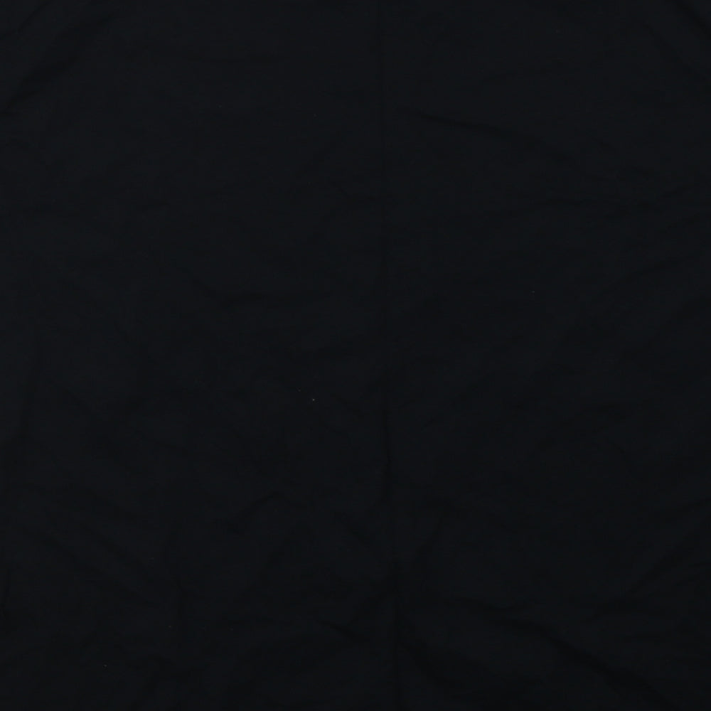 Mens UK Size L Gildan Black T-Shirt