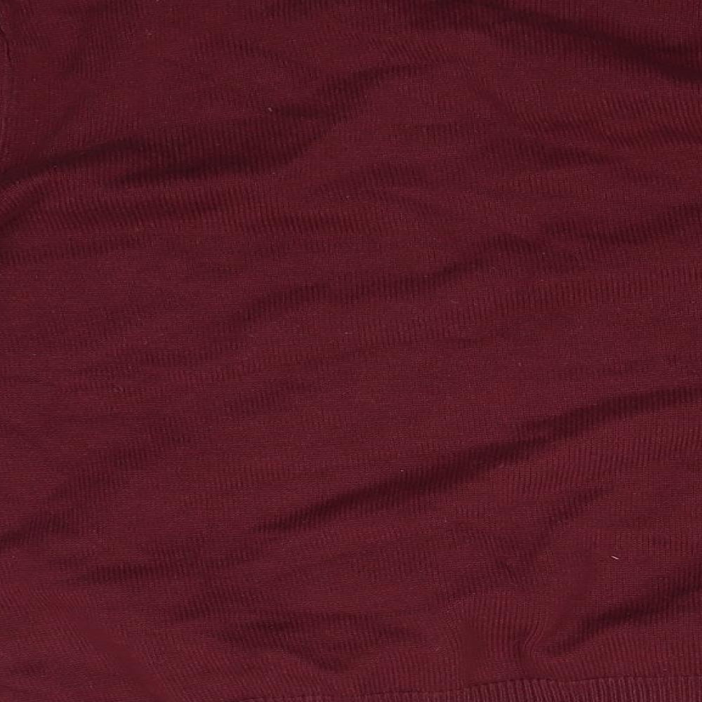 George Boys Pink Pullover Jumper Size 7-8 Years