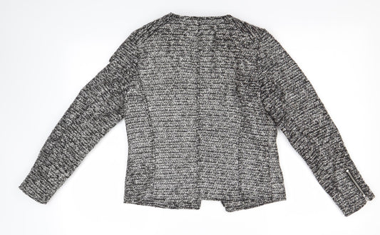 H&M Womens Grey Jacket Size 6