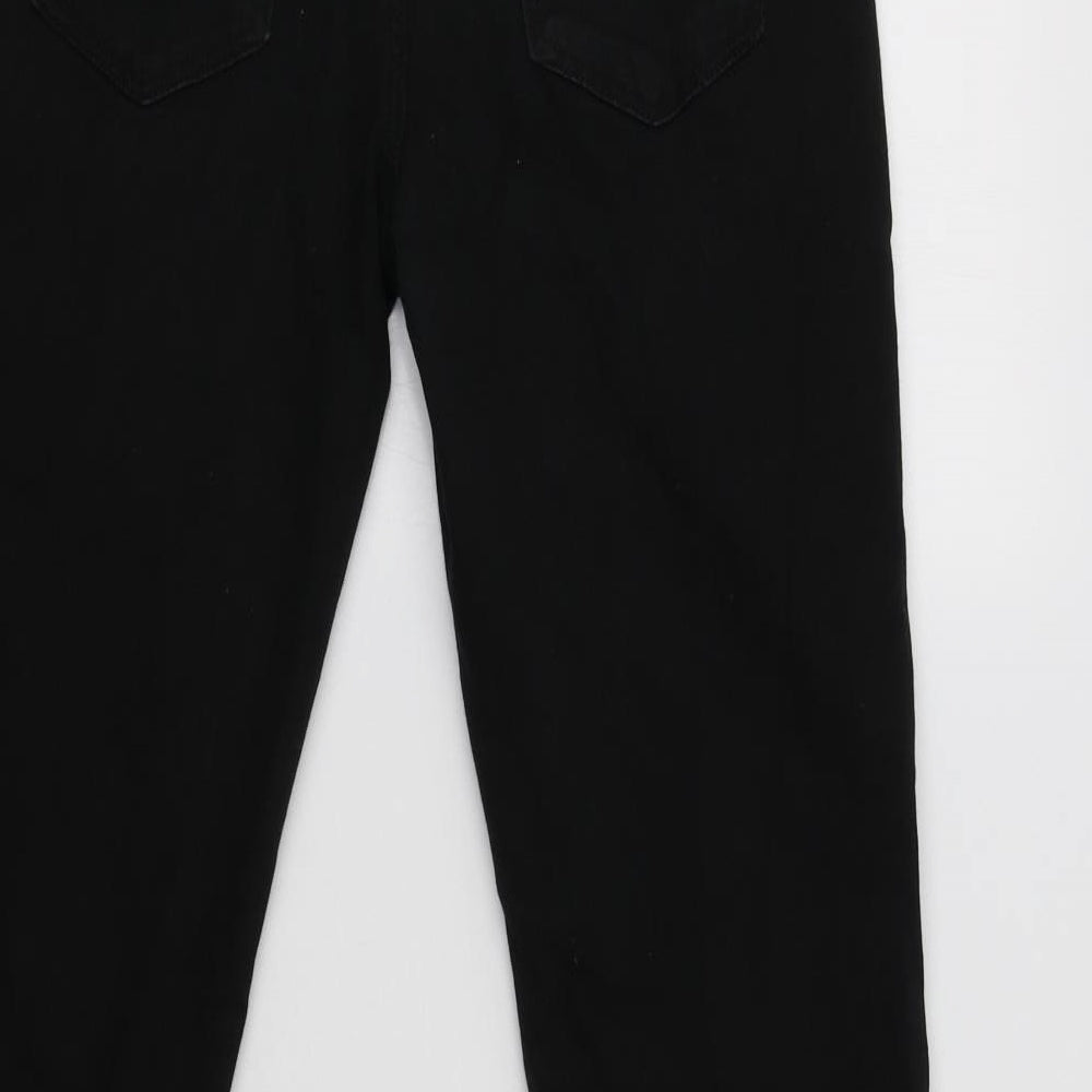 River Island Womens Black Denim Skinny Jeans Size 30 L32 in
