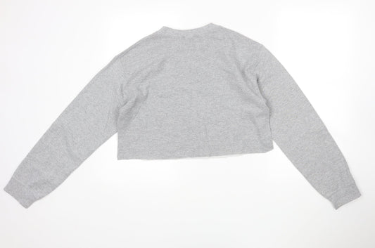 Womens UK Size S New Look Grey Pullover Jumper