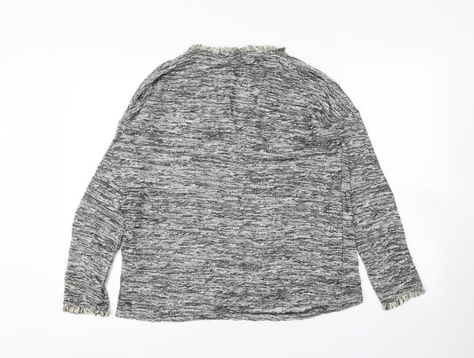 Womens UK Size 8 River Island Black Pullover Jumper