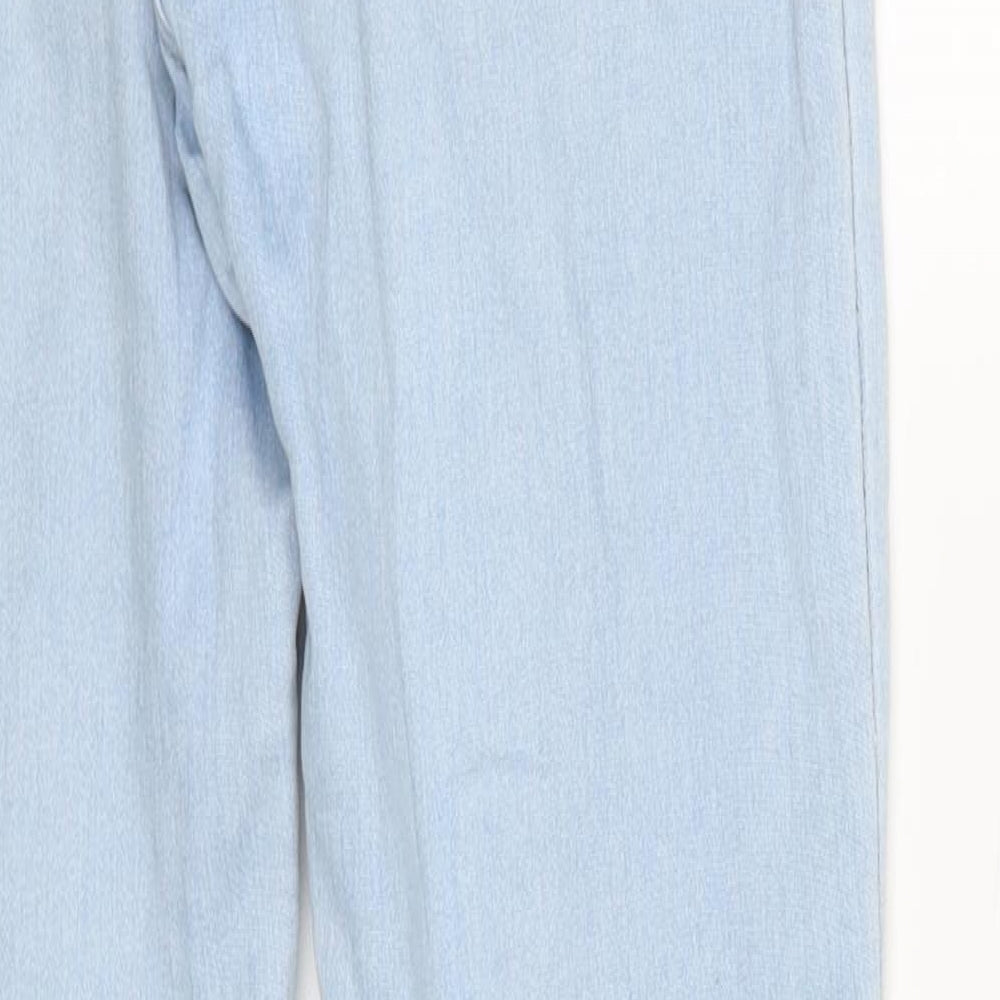 Pull&Bear Womens Blue Skinny Jeans Size 6 L28 in