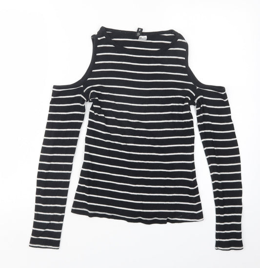 Womens UK Size S Divided by H&M Black Pullover Jumper