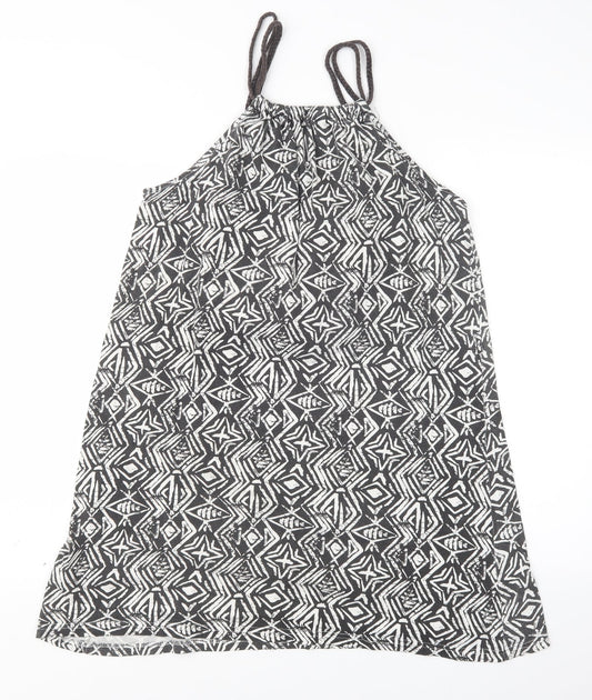 Peacocks Womens Black Tank Dress Size M