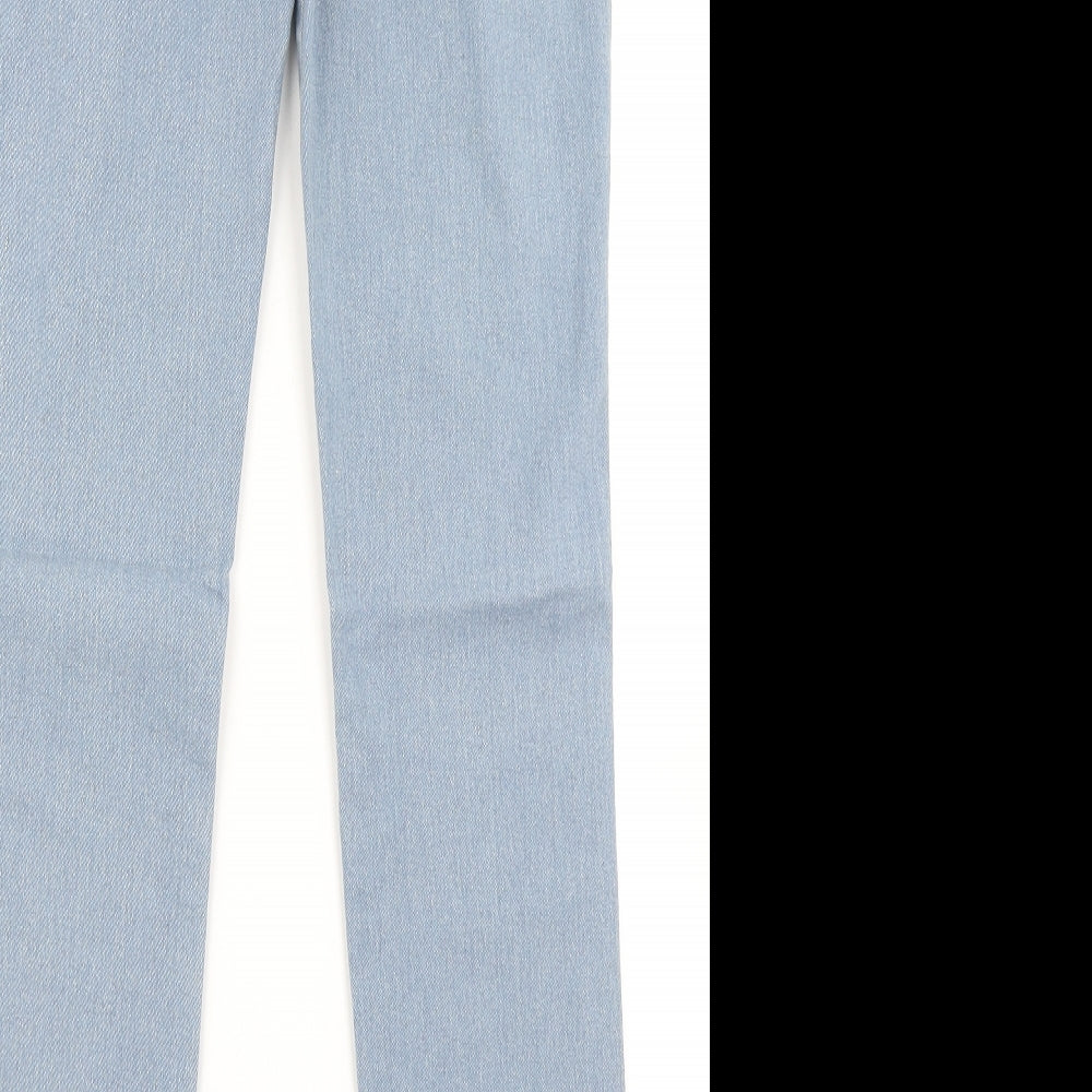&Denim Womens Blue Denim Skinny Jeans Size 31 in L32 in