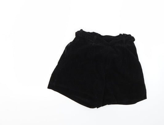New Look Womens Black   Cut-Off Shorts Size 8