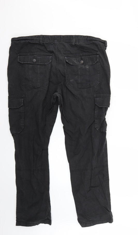 Matalan Mens Black Rain Trousers Trousers Size 40 in L26 in