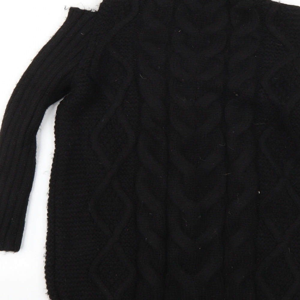 George Womens Black Jumper Dress Size S