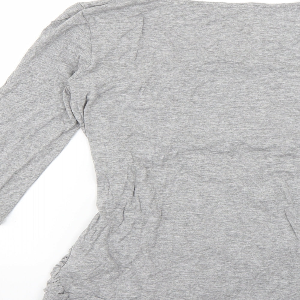 Womens UK Size 16 Blooming Marvellous Grey Basic T-Shirt