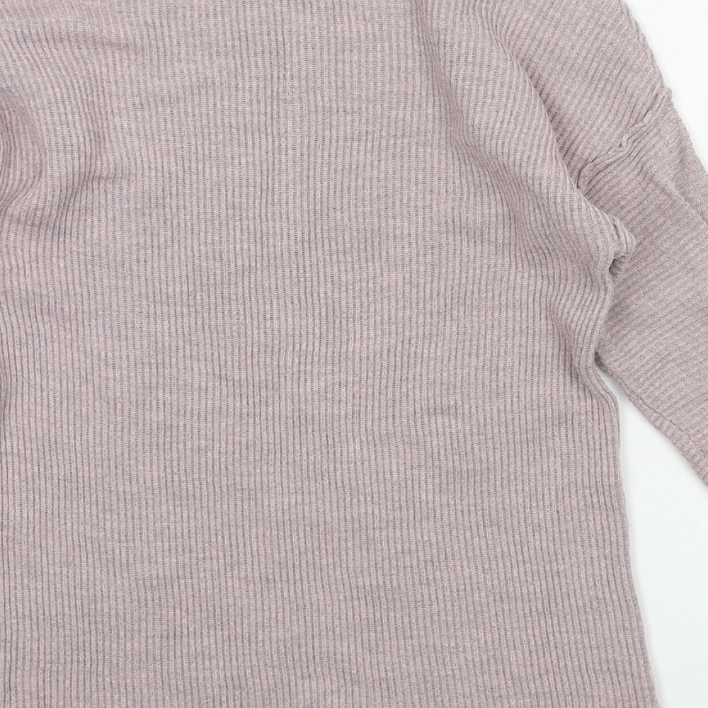 Primark Womens Pink Knit Pullover Jumper Size 6
