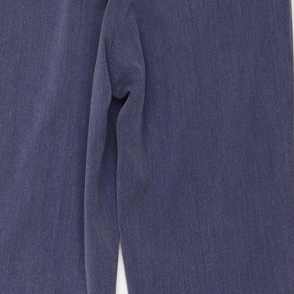 Classic Womens Blue Trousers Size 12 L26 in