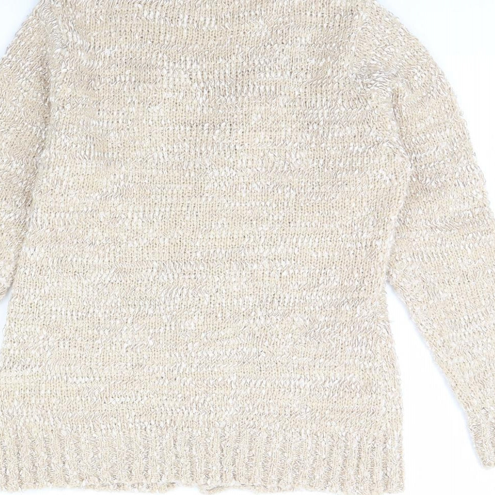 Ann McCarthey Womens Beige Jacket Size M
