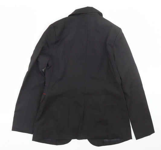 Boohoo Womens Black   Jacket Suit Size 10