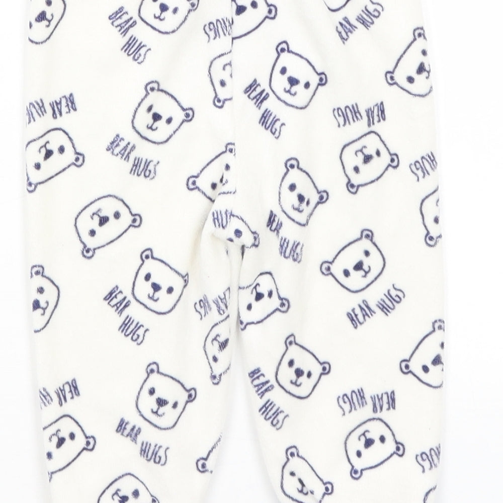 Lupilu Baby White Sweatpants Trousers Size 3-6 Months - Bear Hugs