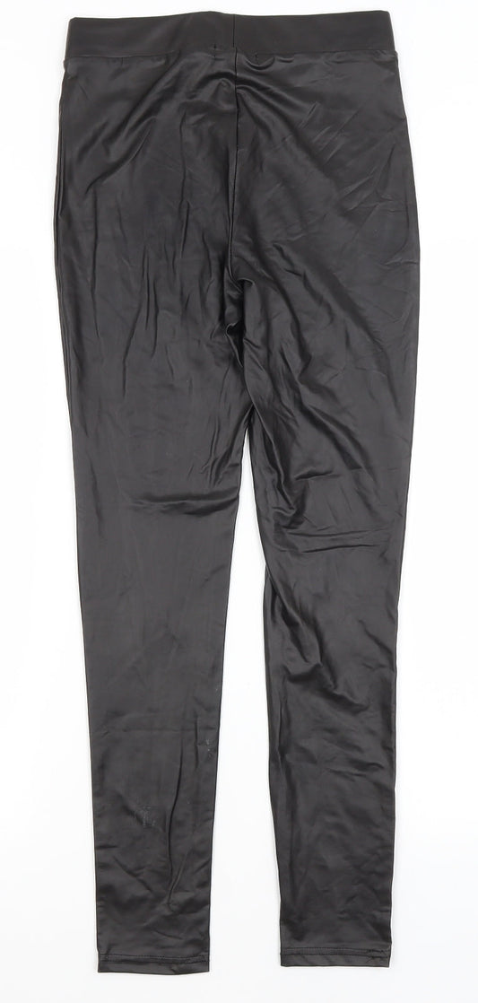 Primark Womens Black Trousers Size XS L25.5 in