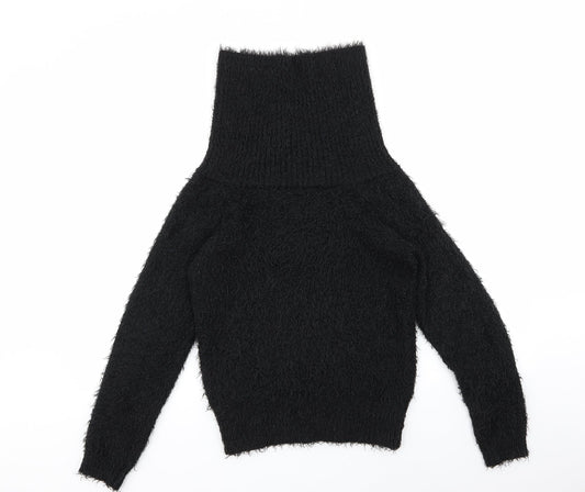 Womens UK Size 12 SELECT Black Pullover Jumper