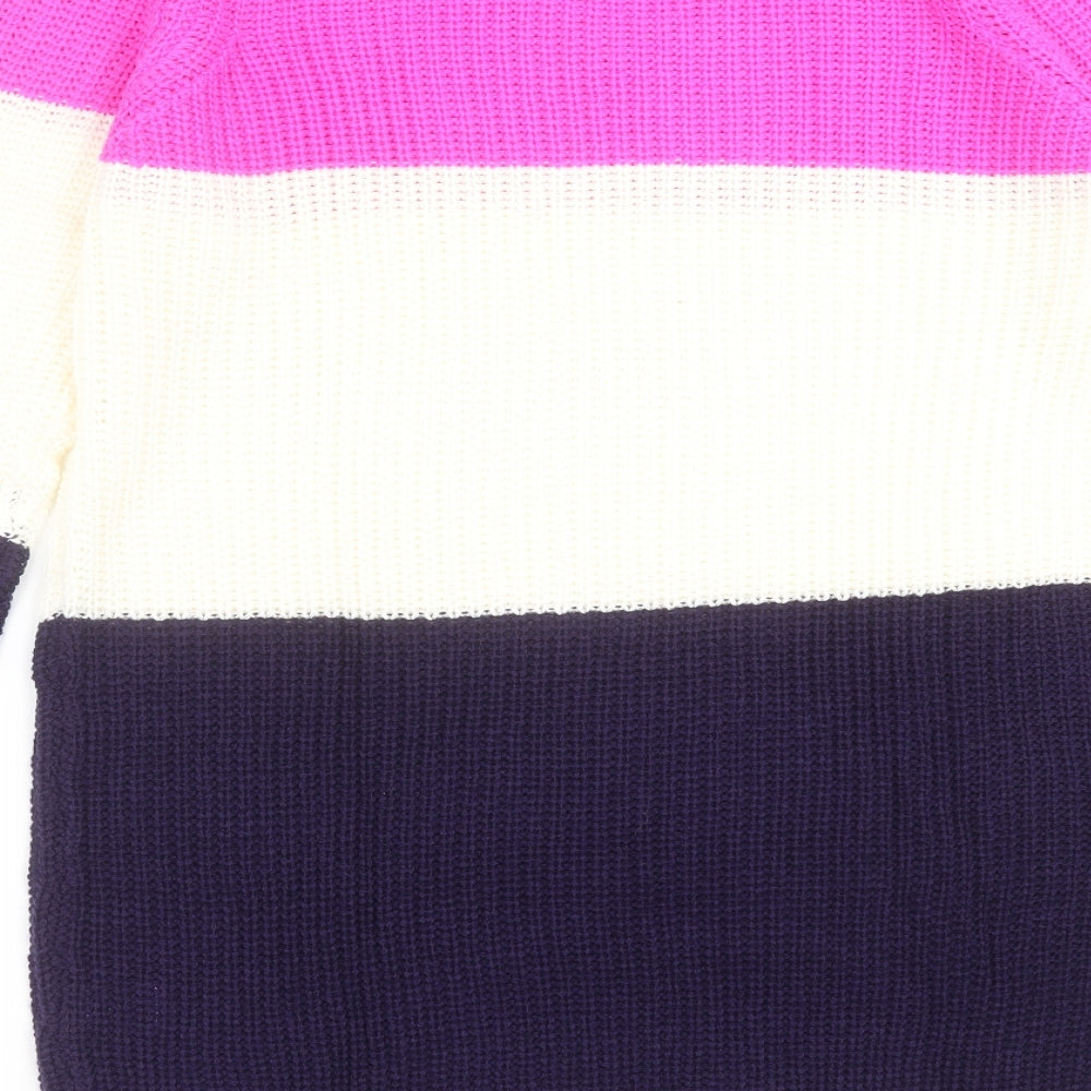 Womens UK Size 12 Studio Multicoloured Pullover Jumper