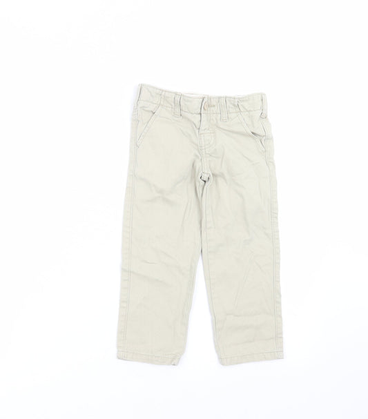Indigo Collection Boys Beige Capri Jeans Size 2-3 Years