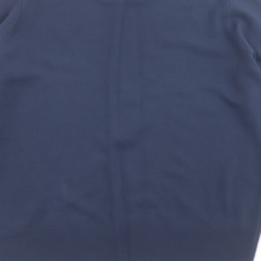 Womens UK Size 14 Marks and Spencer Blue Pullover Jumper