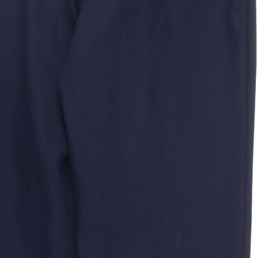 Womens UK Size 12 Matalan Regular Fit Blue Trousers