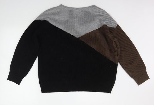 Womens UK Size XL TENKI Grey Pullover Jumper