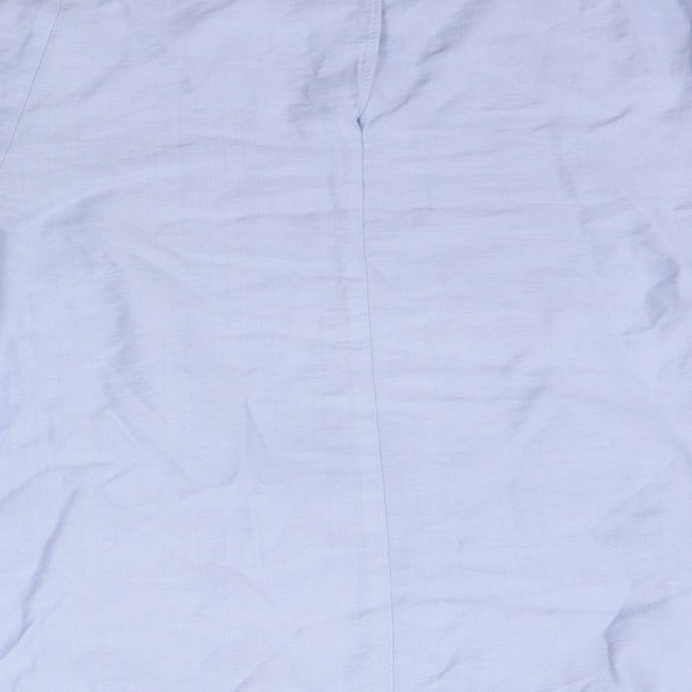 Primark Womens Blue Basic Blouse Size 12