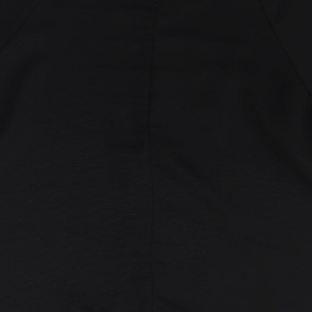 Womens UK Size 6 New Look Black Basic Blouse
