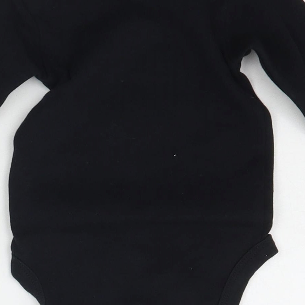babybugz Baby Black Babygrow One-Piece Size 3-6 Months