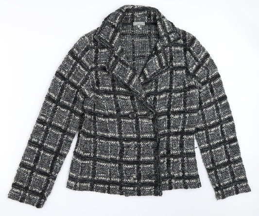 Womens UK Size M Per Una Black Pea Coat