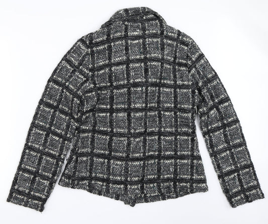 Womens UK Size M Per Una Black Pea Coat