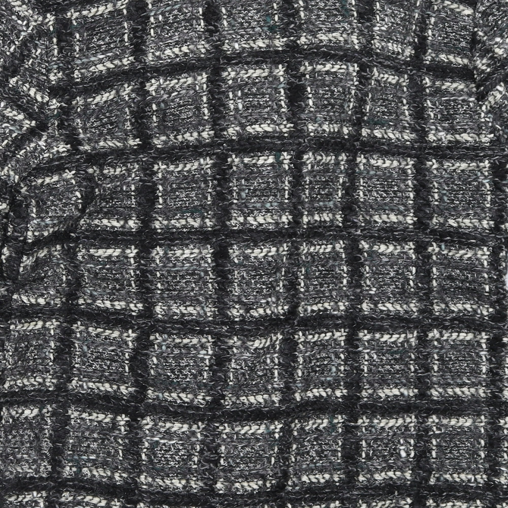 Womens UK Size M Per Una Black Pea Coat