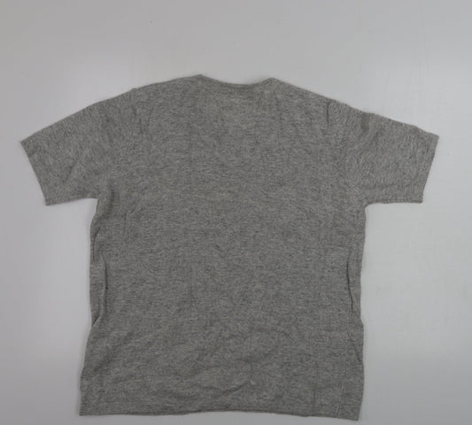 Artigiano Womens Grey Pullover Jumper Size 4