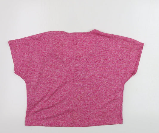 Matalan Womens Pink Basic T-Shirt Size S