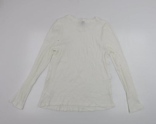 shein  Womens Ivory   Pullover Jumper Size XL