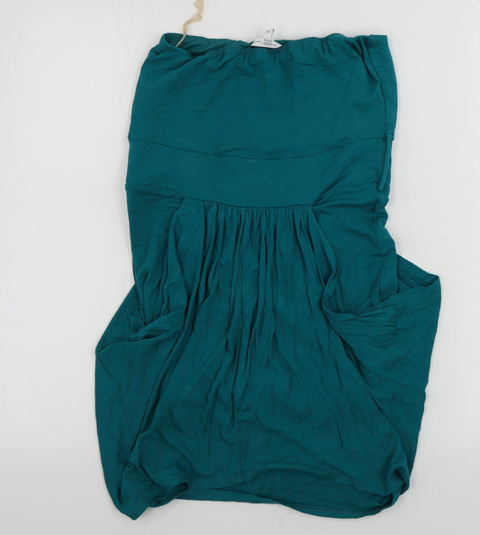 New Look Womens Green Basic Blouse Size 10