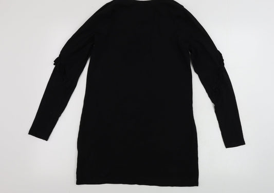 New Look Womens Black A-Line Size 10