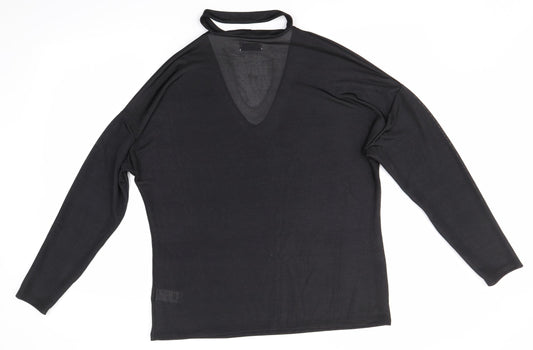 Matalan Womens Black Basic Blouse Size 14